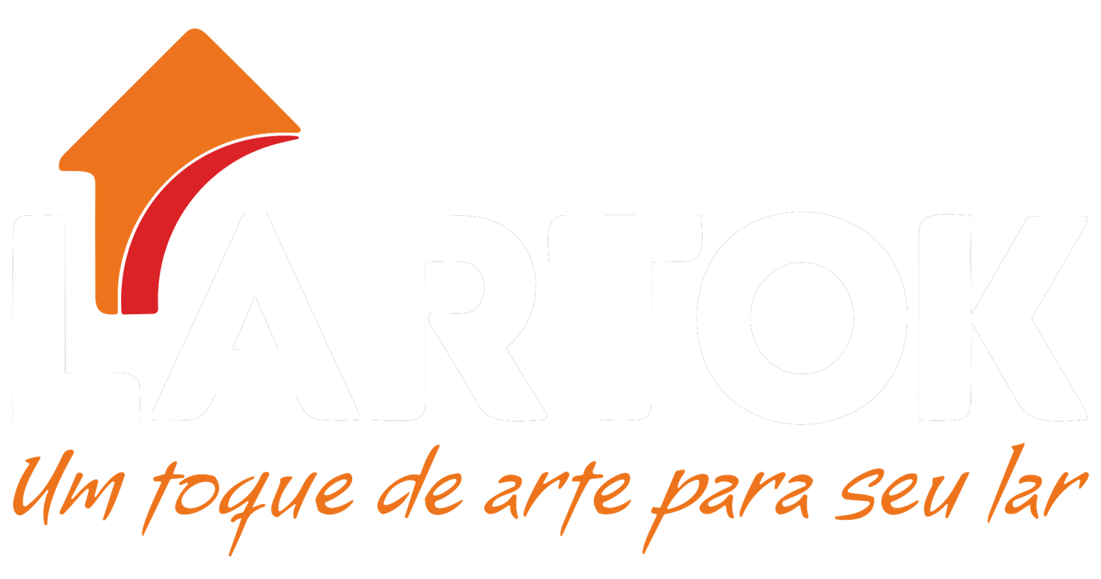 logo lartok branca